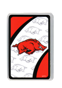 Arkansas Razorbacks Team Logo Playing Cards