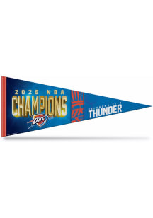 Oklahoma City Thunder 2025 Finals Champs Pennant - Blue