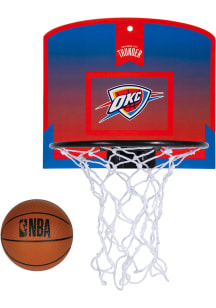 Oklahoma City Thunder Mini Over The Door Hoops Basketball Set