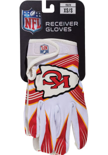 Kansas City Chiefs Receiver Youth Gloves