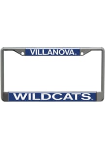 Villanova Wildcats Silver Chrome License Frame
