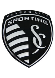 Sporting Kansas City Chrome Car Emblem - Silver