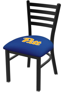 Black Pitt Panthers Stationary Black Wrinkle Finish Pub Stool