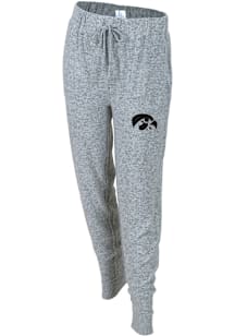 Iowa Hawkeyes Womens Cuddle Grey Sweatpants
