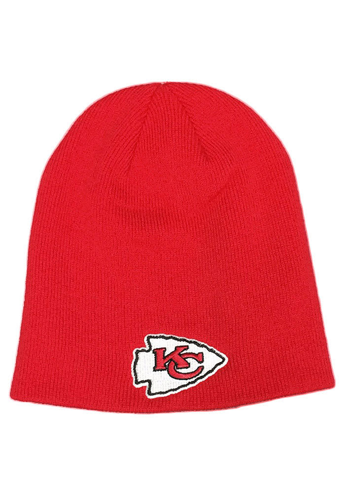 47 Kansas City Chiefs Red Team Logo Mens Knit Hat