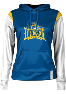 Womens Drexel Dragons Navy Blue ProSphere Tailgate Hooded Sweatshirt