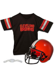 Cleveland Browns Football Helmet/Jersey Set