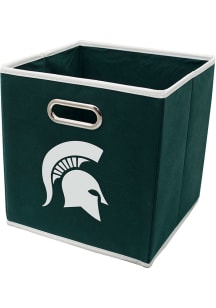Green Michigan State Spartans Storage Bin Other Home Decor