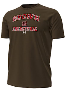 Under Armour Brown Bears Brown Basketball Performance Short Sleeve T Shirt