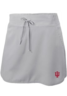 Womens Indiana Hoosiers Grey Columbia Heat Seal Omni Wick Lakewood Pines Shorts