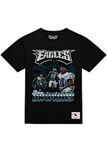 Brian Dawkins Philadelphia Eagles Black Collage Short Sleeve Fashion Player T Shirt