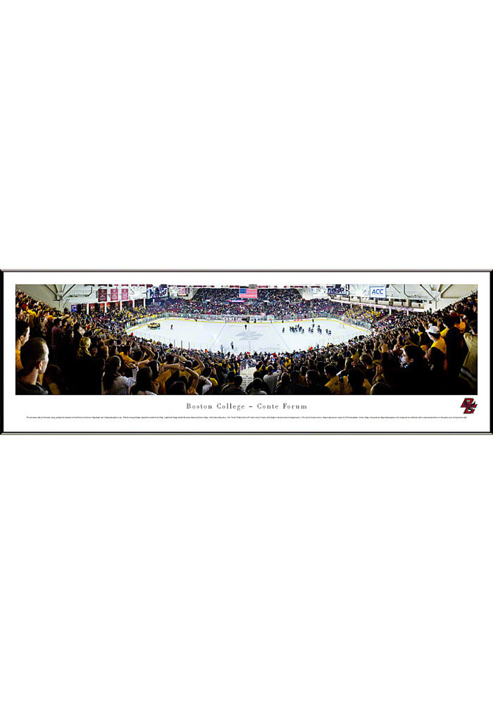 Boston College Eagles Hockey Panorama Framed Posters