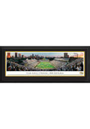 GA Tech Yellow Jackets Football Panorama Deluxe Framed Posters