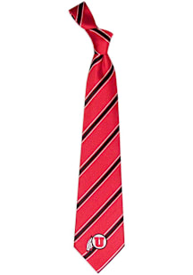 Utah Utes Poly Stripe Mens Tie