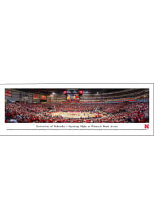 Blakeway Panoramas Nebraska Cornhuskers Pinnacle Bank Arena Tubed Unframed Poster