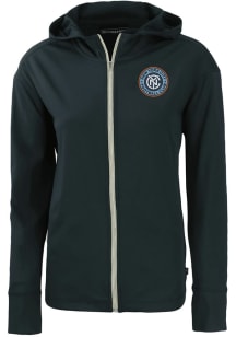 Cutter and Buck New York City FC Womens Navy Blue Daybreak Light Weight Jacket