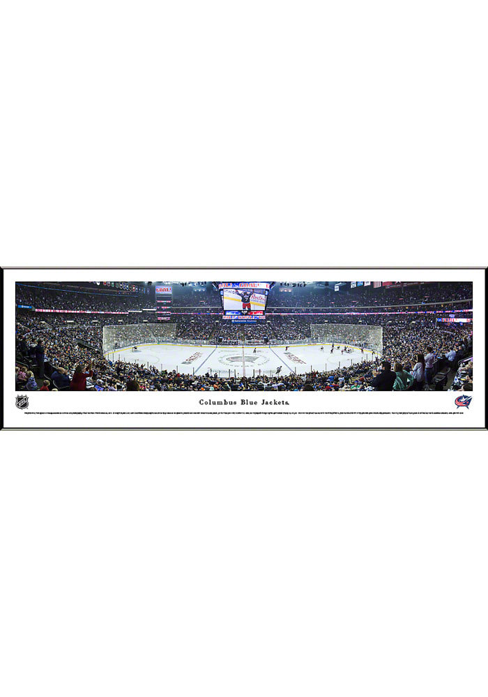 Columbus Blue Jackets Panorama Framed Posters