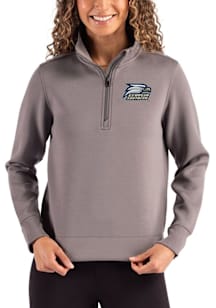 Cutter and Buck Georgia Southern Eagles Womens Graphite Roam Qtr Zip