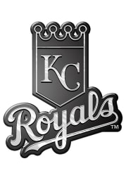 Sports Licensing Solutions Kansas City Royals Plastic Car Emblem - Silver