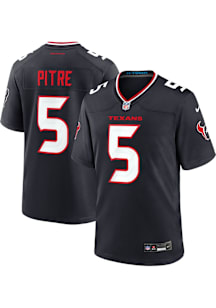 Jalen Pitre  Nike Houston Texans Navy Blue Home Football Jersey