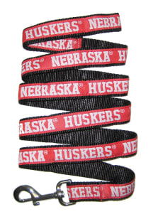 Red Nebraska Cornhuskers Team Logo Pet Leash