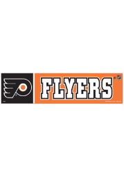 Philadelphia Flyers 3x12 Bumper Sticker - Orange