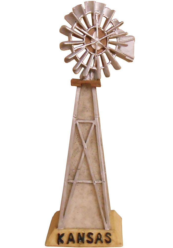 Kansas Poly resin windmill Figurine