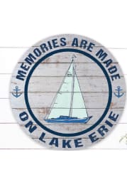 Lake Erie Indoor/Outdoor Circle Sign