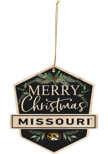 Missouri Tigers Badge Ornament
