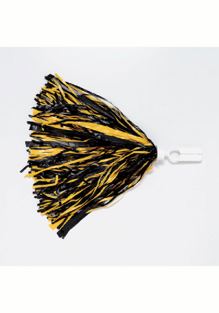 Black and Gold Pom Pom