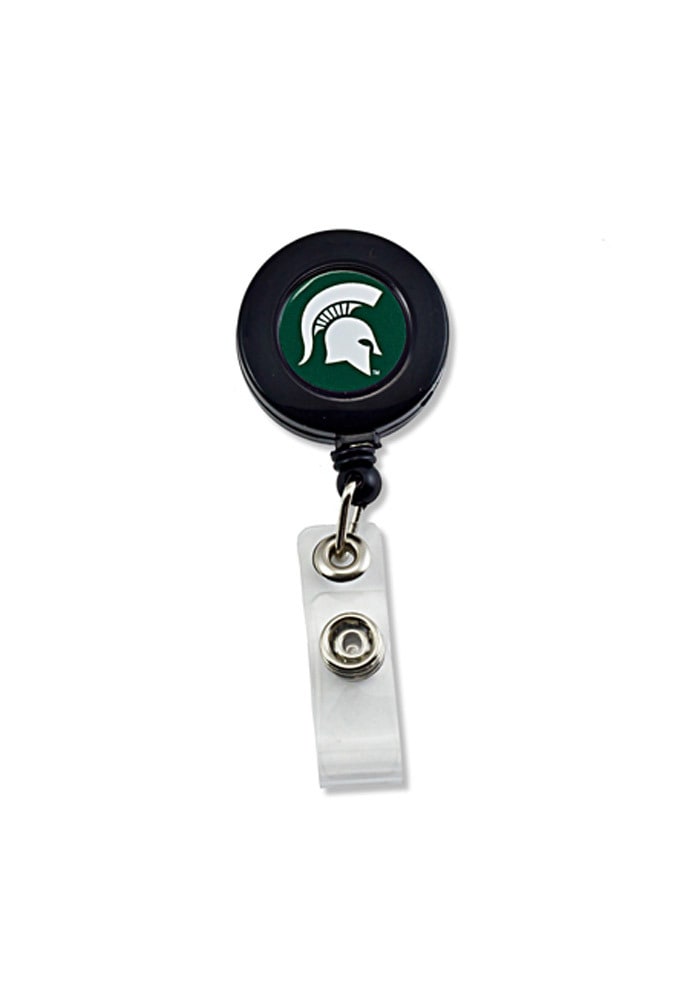 Michigan State Spartans Plastic Badge Holder