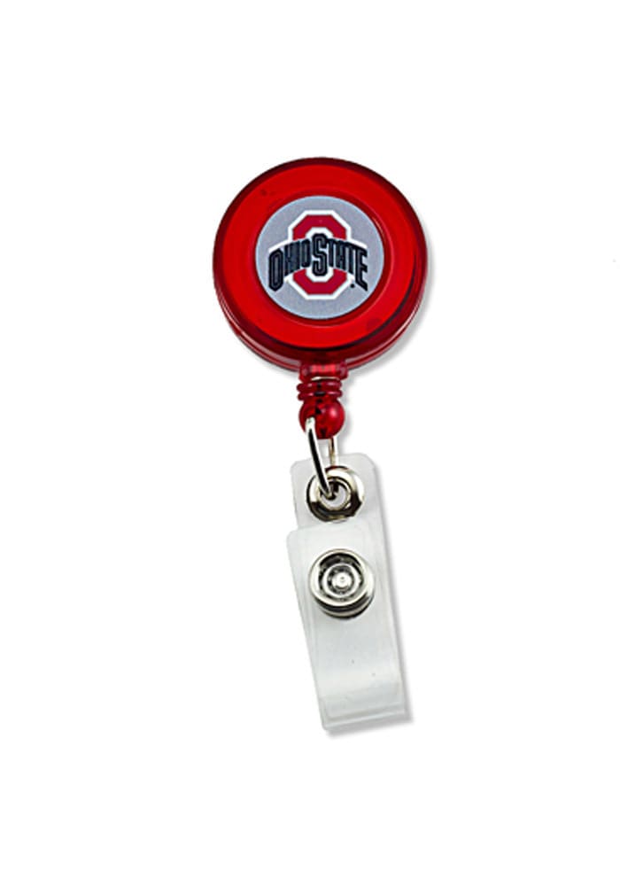 Ohio State Buckeyes Plastic Badge Holder