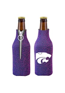 K-State Wildcats Glitter Bottle Coolie - Purple