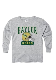 Baylor Bears Youth Grey All Conference Long Sleeve T-Shirt