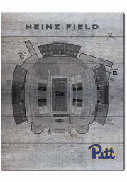 KH Sports Fan Pitt Panthers 16x20 Seating Chart Sign
