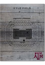 KH Sports Fan Texas A&M Aggies 16x20 Seating Chart Sign