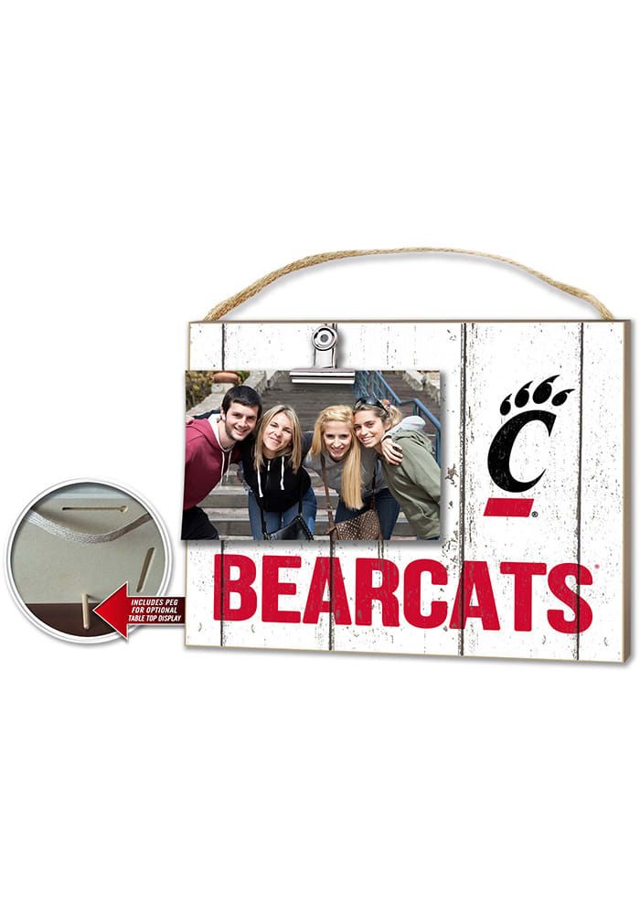 KH Sports Fan Cincinnati Bearcats 10x8 Clip It Photo Sign