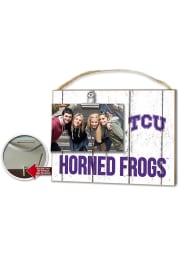 KH Sports Fan TCU Horned Frogs 10x8 Clip It Photo Sign