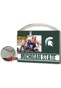KH Sports Fan Michigan State Spartans 10x8 inch Colored Clip It Photo Sign
