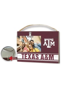 KH Sports Fan Texas A&amp;M Aggies 10x8 Colored Clip It Photo Sign