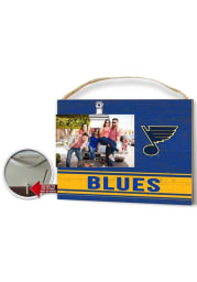 KH Sports Fan St Louis Blues 10x8 Colored Clip It Photo Sign
