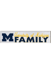 KH Sports Fan Michigan Wolverines 3x13 inch Family Sign