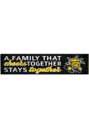 KH Sports Fan Wichita State Shockers 3x13 Family That Cheers Together Sign