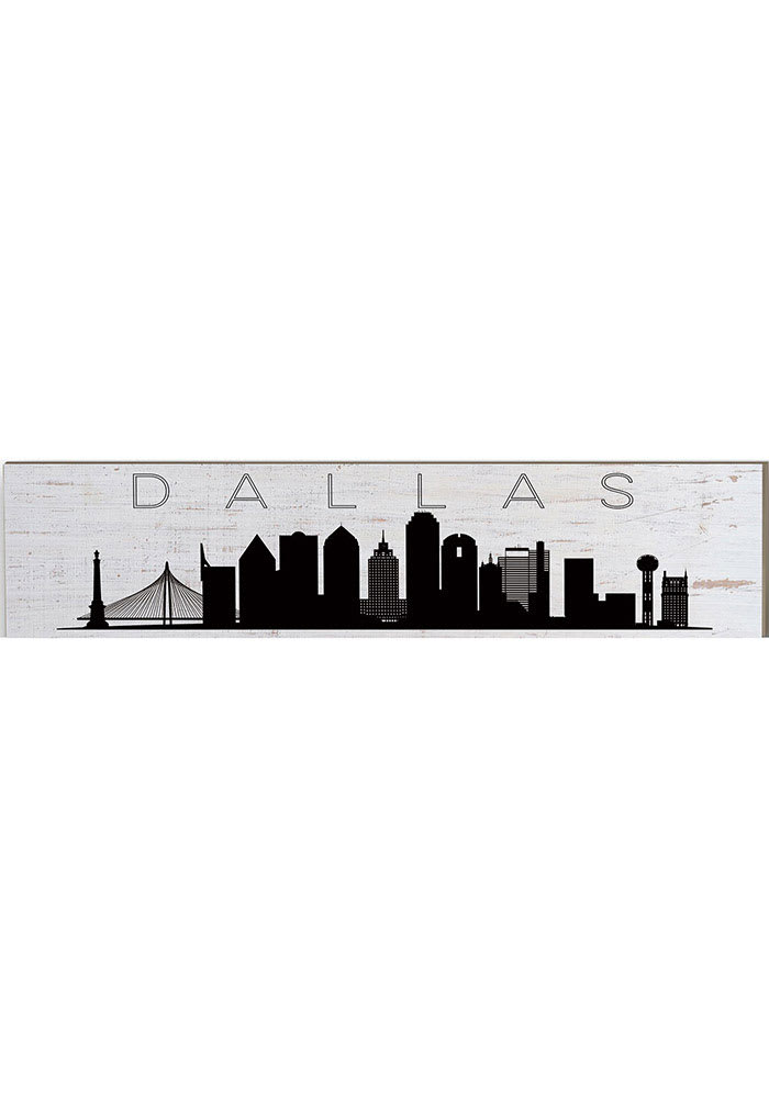 Dallas Ft Worth Skyline Table Top Sign Sign
