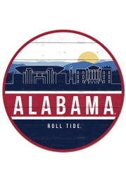 KH Sports Fan Alabama Crimson Tide 20x20 UScape Skyline Sign