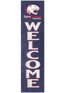 KH Sports Fan South Alabama Jaguars 11x46 Welcome Leaning Sign