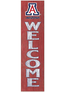 KH Sports Fan Arizona Wildcats 11x46 Welcome Leaning Sign