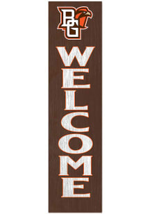 KH Sports Fan Bowling Green Falcons 11x46 Welcome Leaning Sign