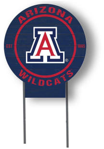 Arizona Wildcats 20x20 Color Logo Circle Yard Sign - Red