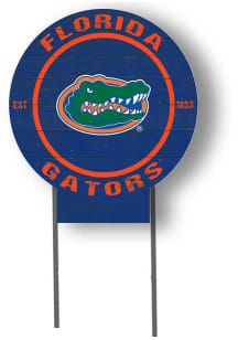 Florida Gators KH Sports Fan 20x20 Color Logo Circle Yard Sign - Orange